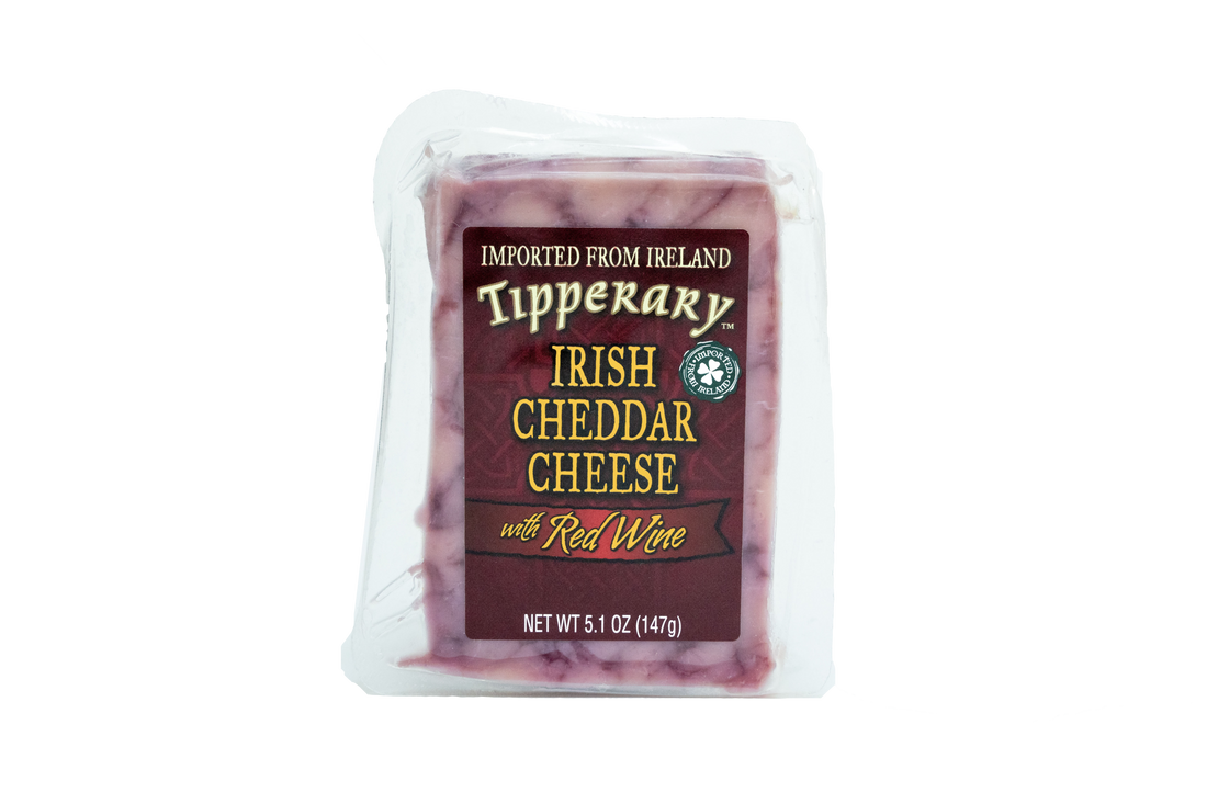 Tipperary Irish Cheddar with Red Wine